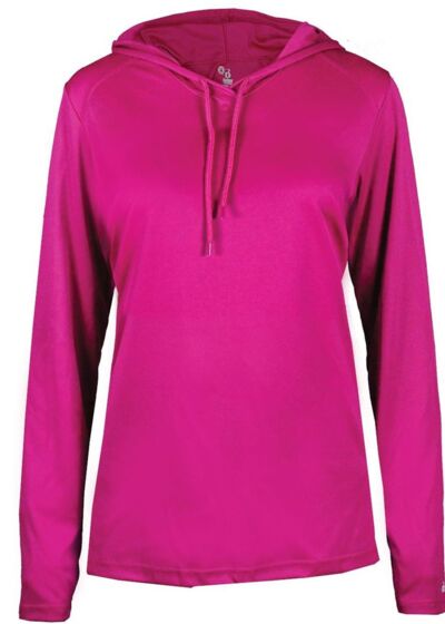 Women's B-Core Long Sleeve Hooded T-Shirt Thumbnail