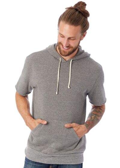 Eco-Fleece Baller Short Sleeve Hoodie Thumbnail