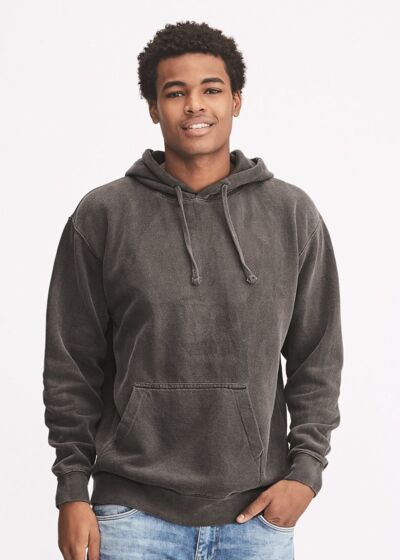 Garment-Dyed Hooded Sweatshirt Thumbnail