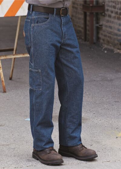 Flame Resistant Pre-Washed Denim Dungaree Thumbnail