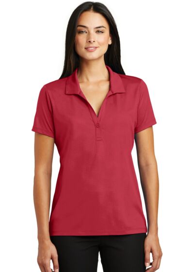 Women's Embossed PosiCharge ® Tough Polo ® Thumbnail