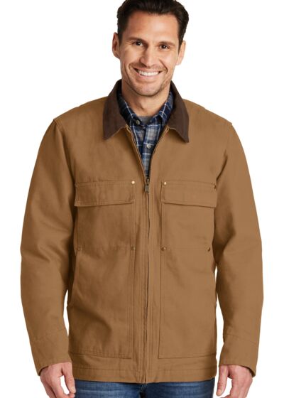 Washed Duck Cloth Chore Coat Thumbnail