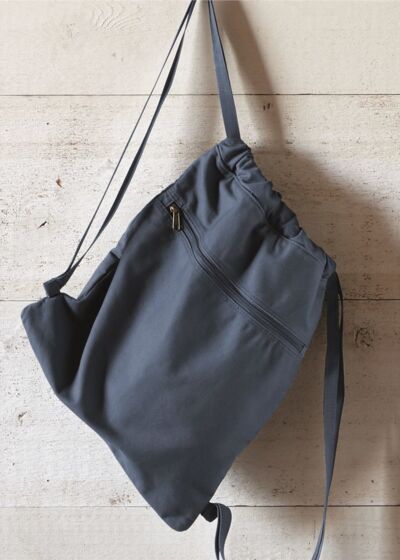 Pigment-Dyed Canvas Drawstring Bag Thumbnail