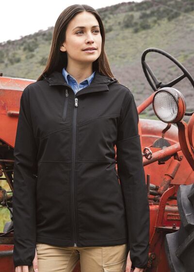 Women's Ascent Soft Shell Hooded Jacket Thumbnail