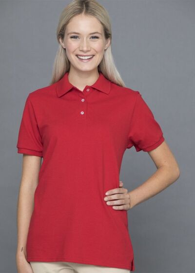 Women's 100% Ring-Spun Cotton Piqué Polo Thumbnail