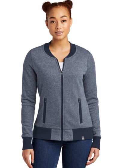 Women's French Terry Baseball Full Zip Thumbnail