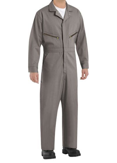 Zip-Front Cotton Coverall Additional Sizes Thumbnail