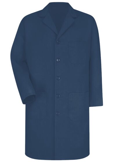 Button Front Lab Coat Extended Sizes Thumbnail