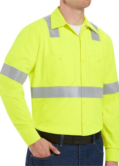 High Visibility Work Shirt Tall Sizes Thumbnail