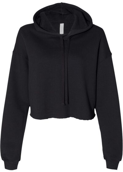 Women's Crop Fleece Hoodie Thumbnail