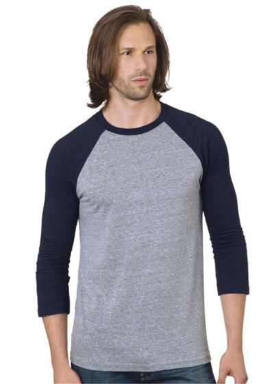 Triblend Three-Quarter Sleeve Raglan T-Shirt Thumbnail
