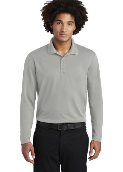 PosiCharge ® RacerMesh ® Long Sleeve Polo Thumbnail
