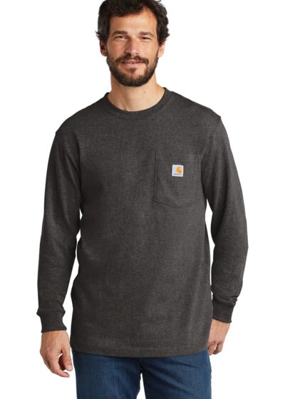 Workwear Pocket Long Sleeve T Shirt Thumbnail