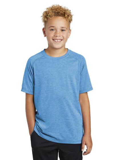 Youth PosiCharge ® Tri Blend Wicking Raglan Tee Thumbnail