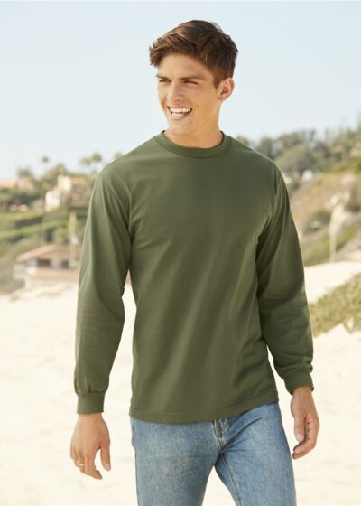 Heavyweight Cotton Long Sleeve Tee Thumbnail
