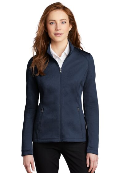 Women's Diamond Heather Fleece Full Zip Jacket Thumbnail