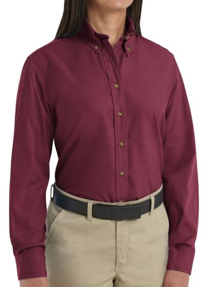 Women's Poplin Dress Shirt Thumbnail