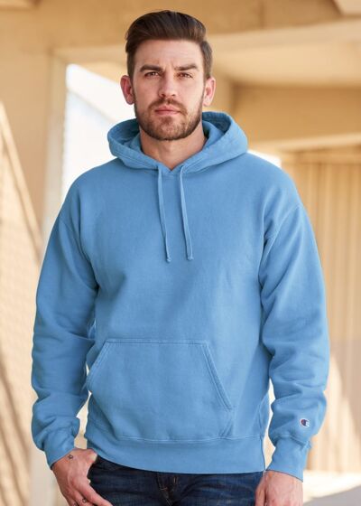 Garment-Dyed Hooded Sweatshirt Thumbnail