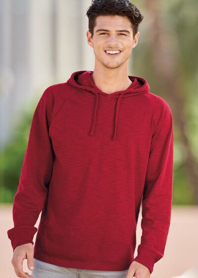 Vintage Slub Knit Hooded Long Sleeve Pullover Thumbnail