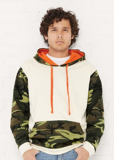 Fashion Camo Hooded Sweatshirt Thumbnail