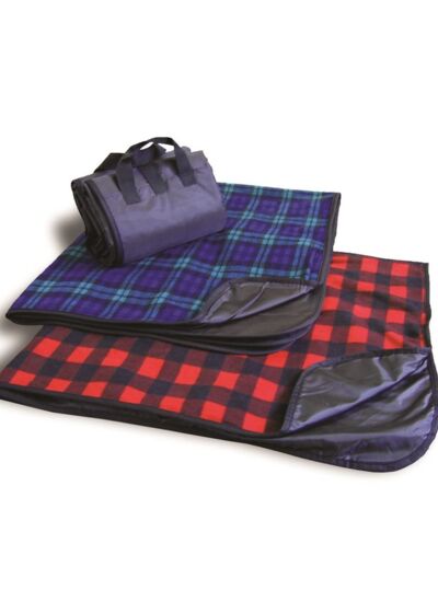 Polyester/Nylon Patterned Picnic Blanket Thumbnail
