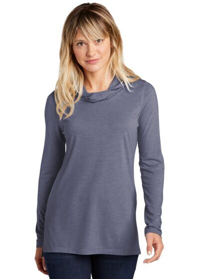Women's PosiCharge ® Tri Blend Wicking Long Sleeve Hoodie Thumbnail