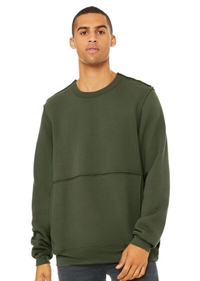 FWD Fashion Raw Seam Crewneck Sweatshirt Thumbnail