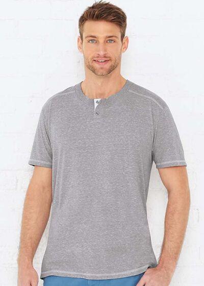 Harborside Mélange Jersey Henley Thumbnail