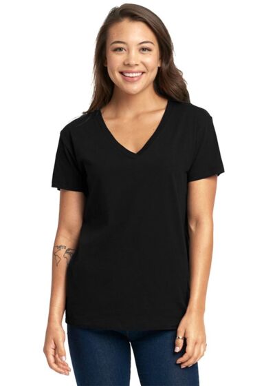 Women’s Cotton V-Neck T-Shirt Thumbnail
