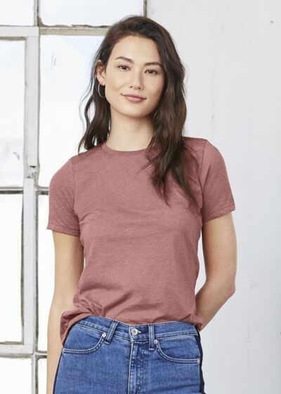 Women’s Relaxed Fit Heather CVC Tee Thumbnail