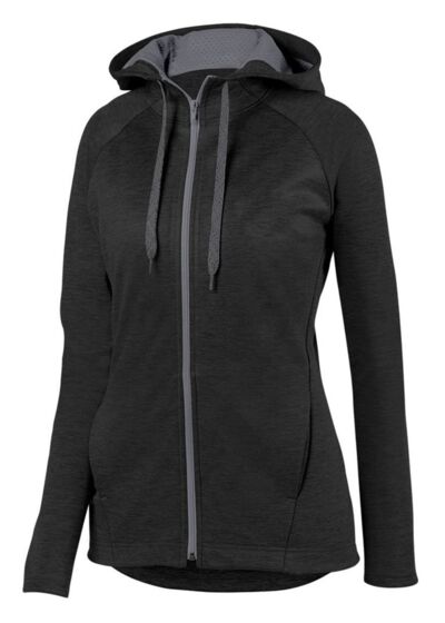 Women's Zoe Tonal Heather Full-Zip Hoodie Thumbnail
