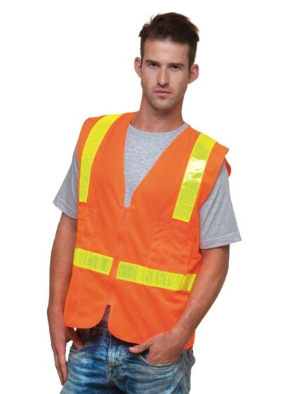 USA-Made ANSI Solid Surveyor's Vest Class 2 Thumbnail