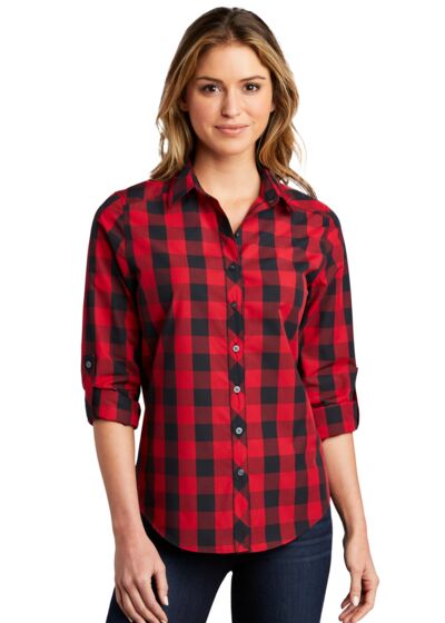 Women's Everyday Plaid Shirt Thumbnail