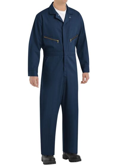 Zip-Front Cotton Coverall Thumbnail