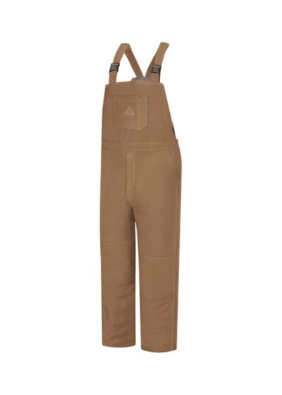 Brown Duck Deluxe Insulated Bib Overall - EXCEL FR® ComforTouch Tall Sizes Thumbnail