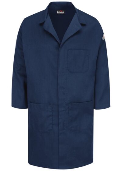 Concealed Snap Front Lab Coat - EXCEL FR® ComforTouch® - 6 oz. Thumbnail