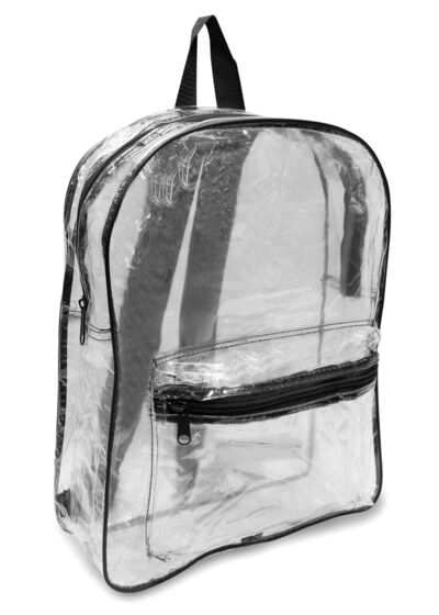 Clear PVC Backpack Thumbnail