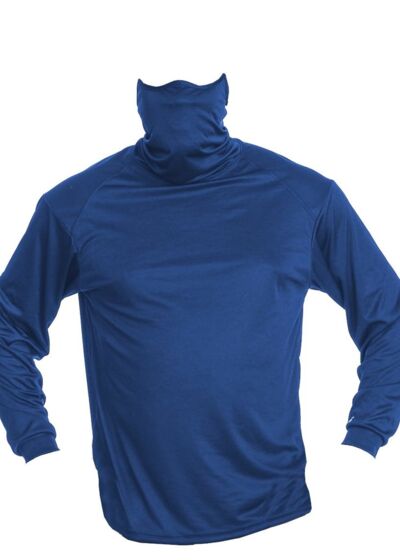 Youth 2B1 Long Sleeve T-Shirt with Mask Thumbnail