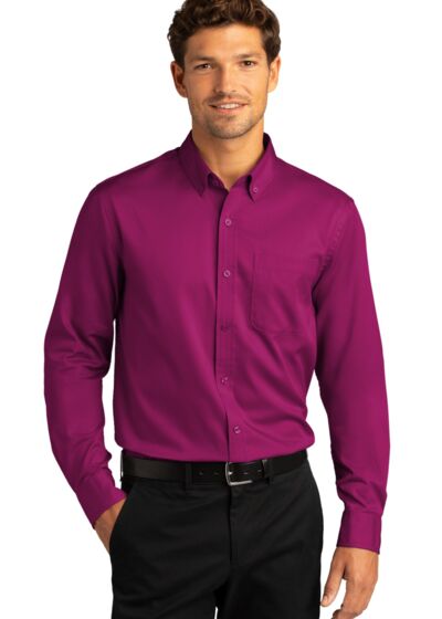 Long Sleeve SuperPro React Twill Shirt Thumbnail