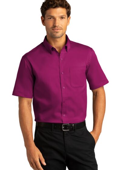 Short Sleeve SuperPro React Twill Shirt Thumbnail