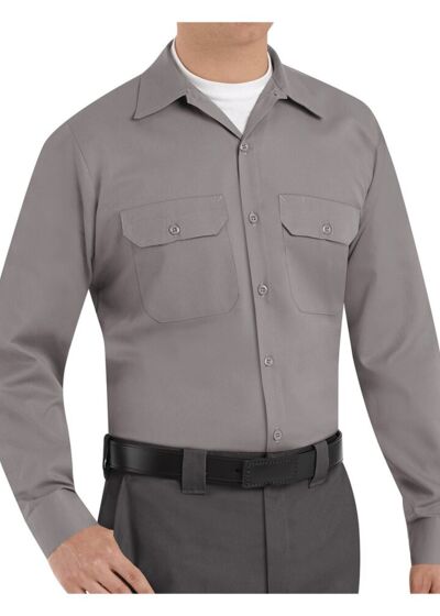 Utility Long Sleeve Work Shirt - Tall Sizes Thumbnail