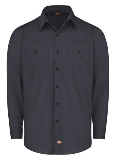 Industrial Worktech Ventilated Long Sleeve Work Shirt - Tall Sizes Thumbnail