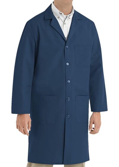 Button Front Lab Coat - Tall Sizes Thumbnail