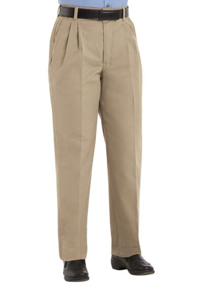Women's Pleated Twill Slacks Thumbnail