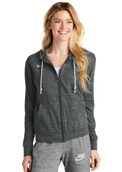 Women's Gym Vintage Full Zip Hoodie Thumbnail